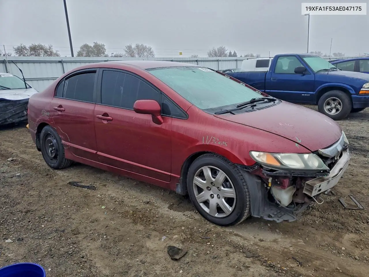 19XFA1F53AE047175 2010 Honda Civic Lx