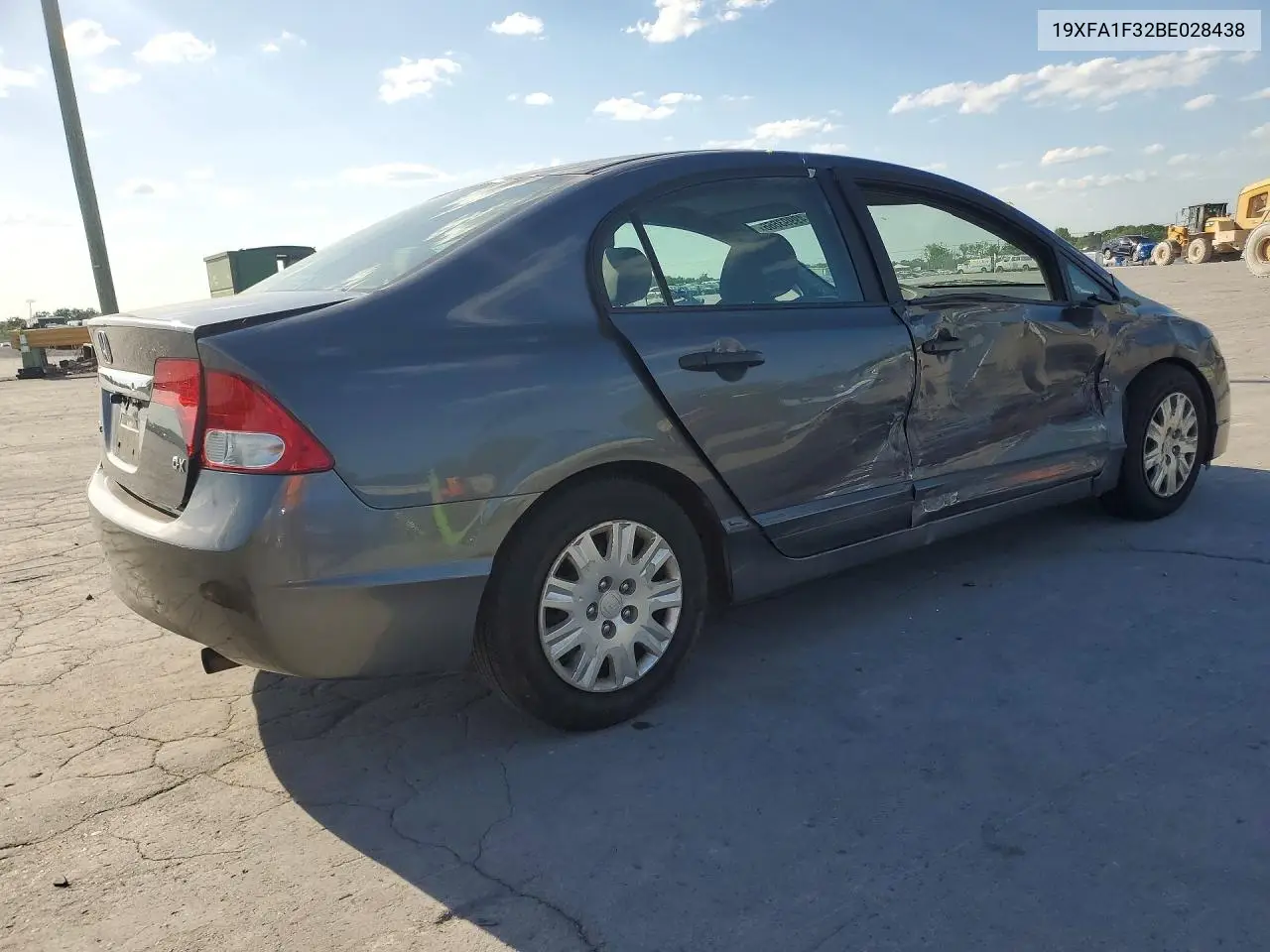 19XFA1F32BE028438 2011 Honda Civic Vp