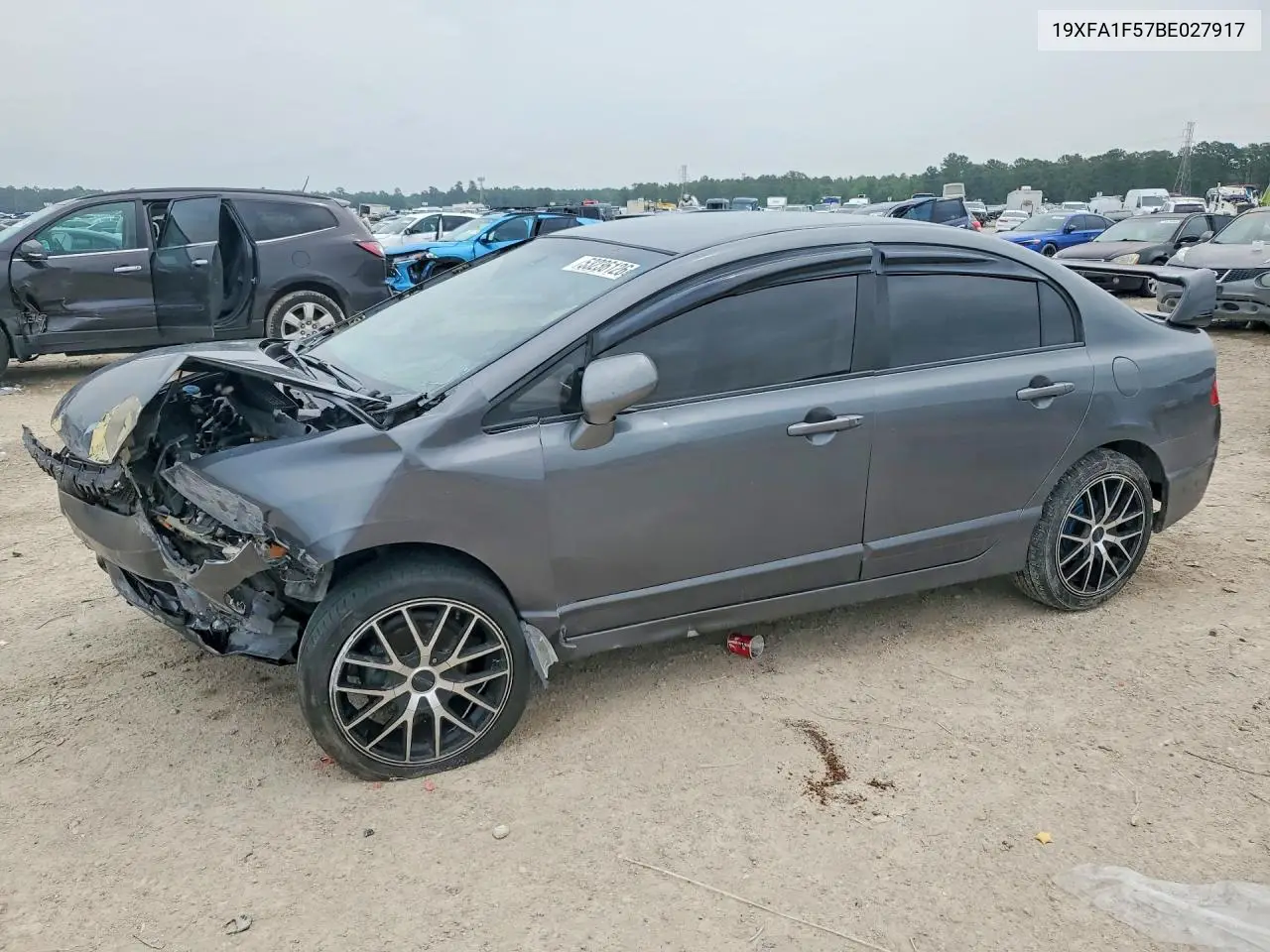 19XFA1F57BE027917 2011 Honda Civic Lx