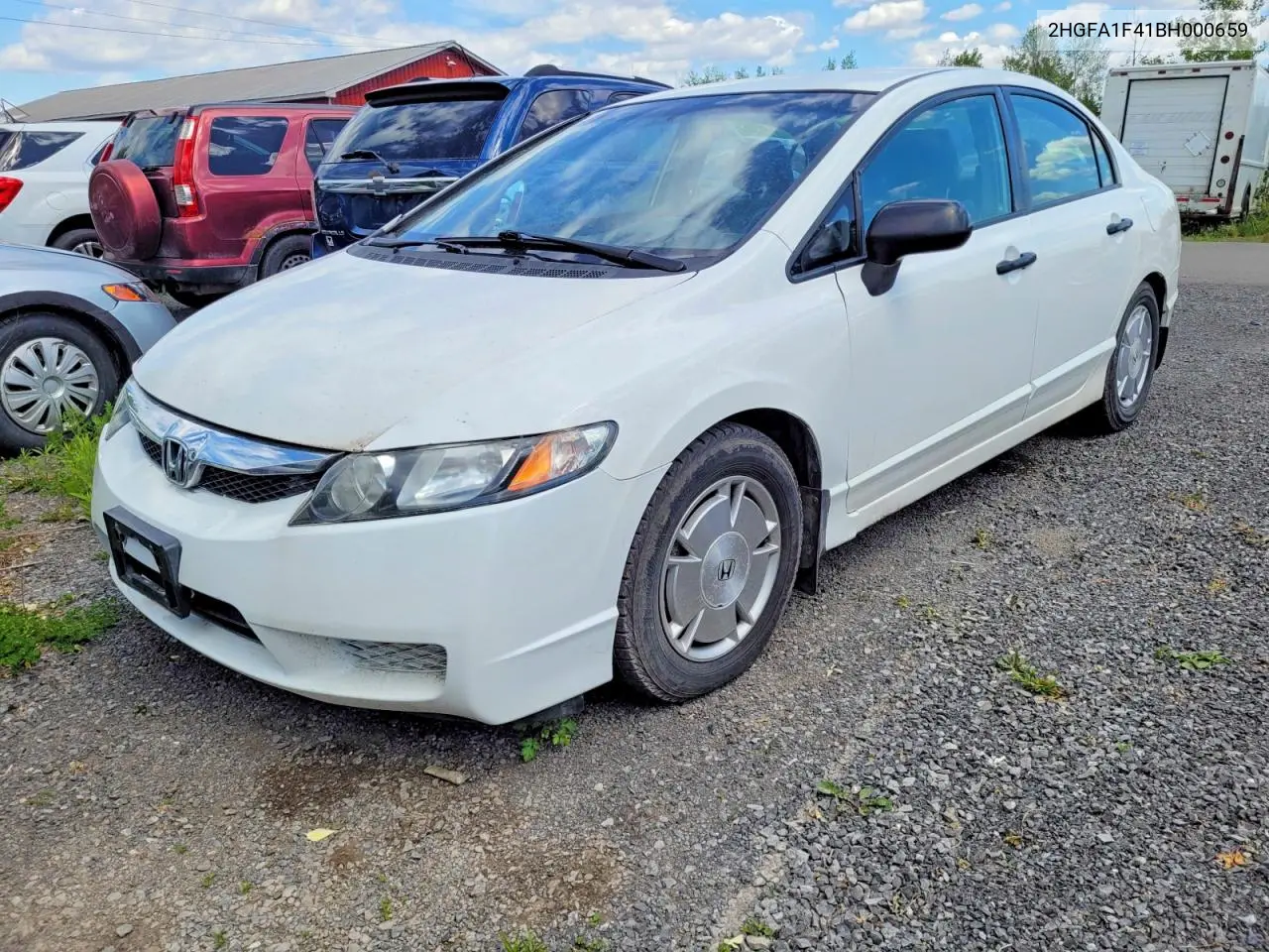 2HGFA1F41BH000659 2011 Honda Civic Dx-G
