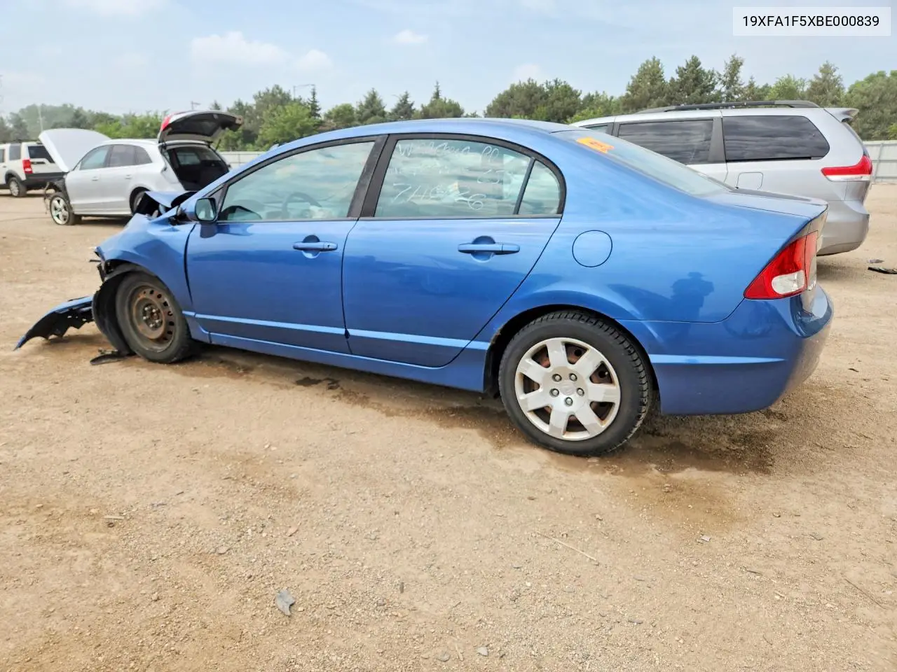 19XFA1F5XBE000839 2011 Honda Civic Lx