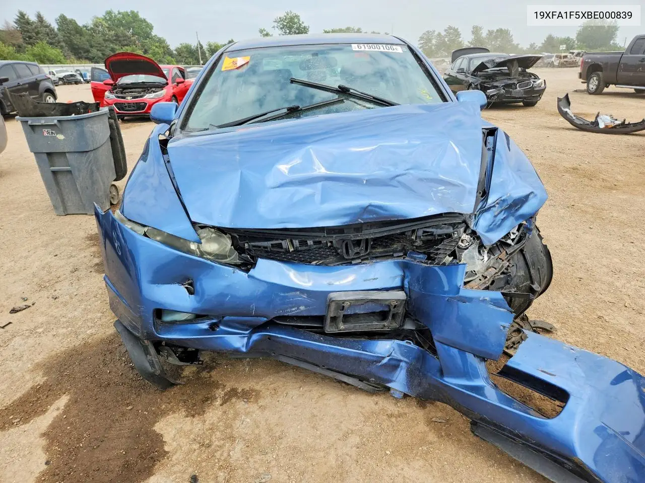 19XFA1F5XBE000839 2011 Honda Civic Lx