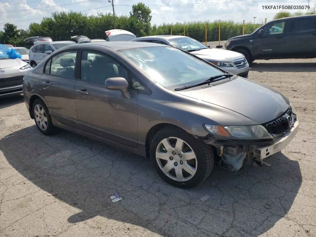 19XFA1F50BE035079 2011 Honda Civic Lx