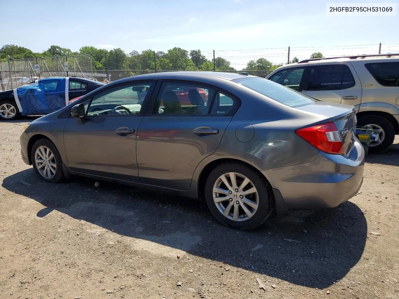 2HGFB2F95CH531069 2012 Honda Civic Exl