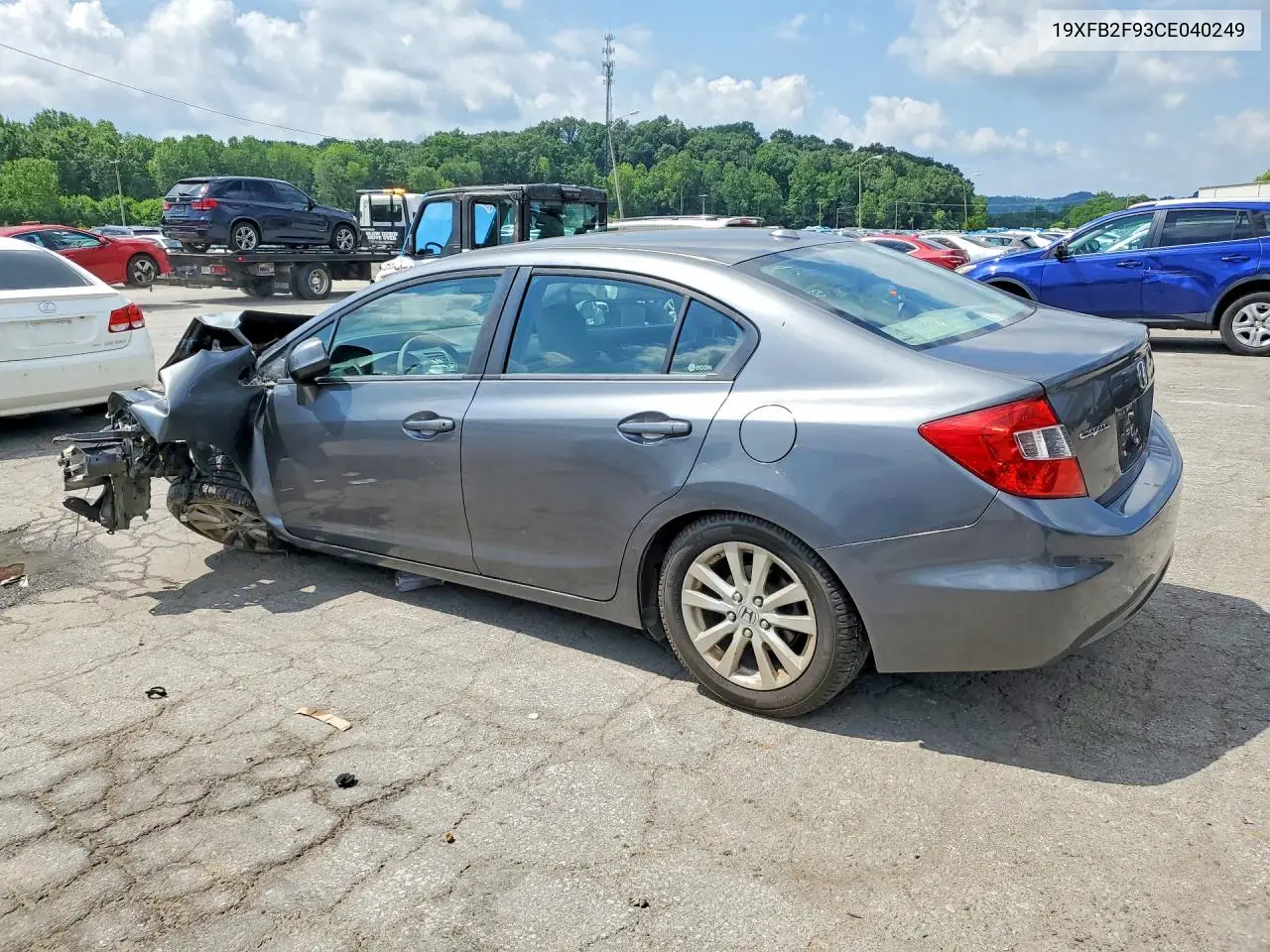 2012 Honda Civic Exl VIN: 19XFB2F93CE040249 Lot: 56480796
