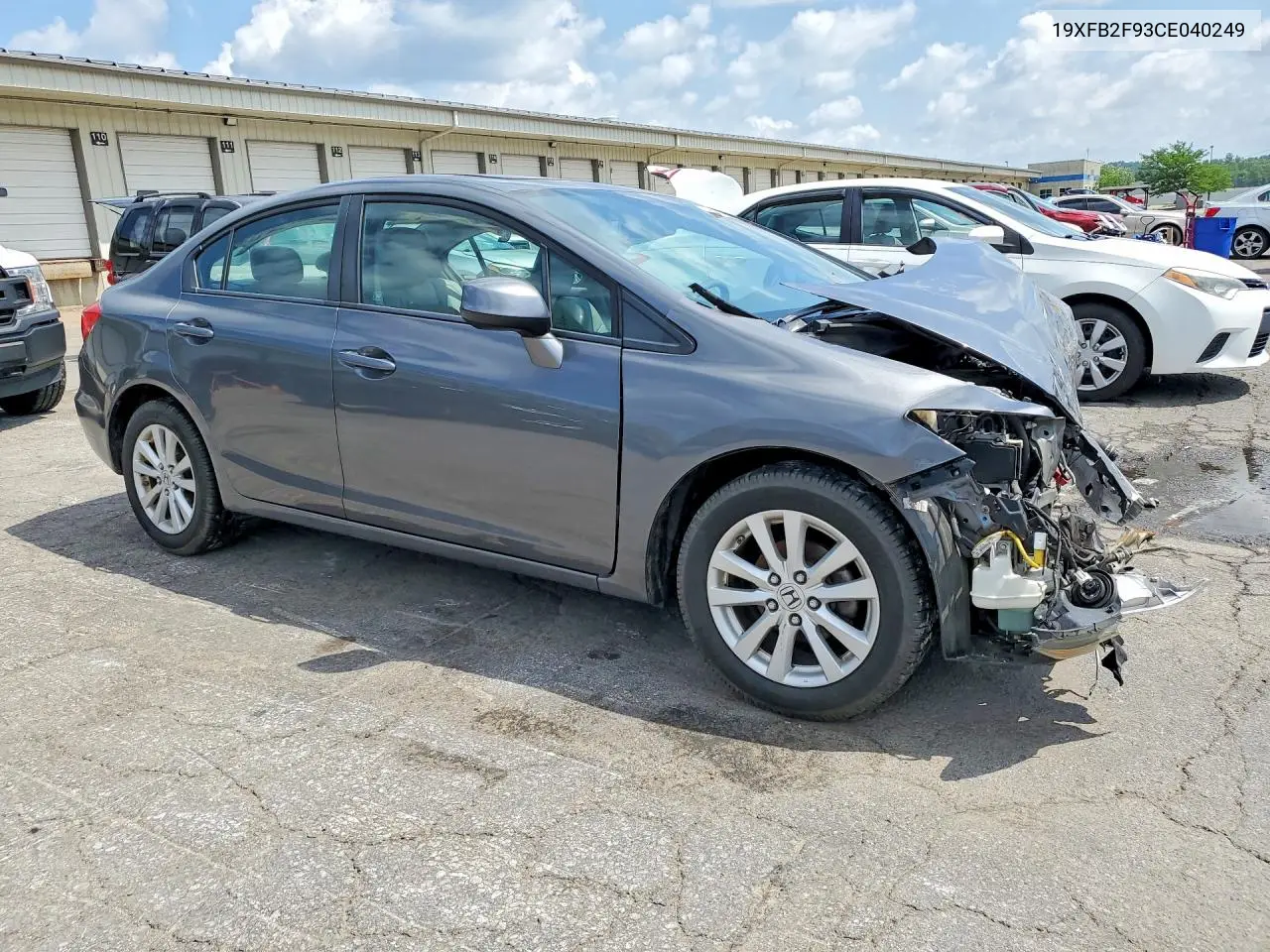 2012 Honda Civic Exl VIN: 19XFB2F93CE040249 Lot: 56480796