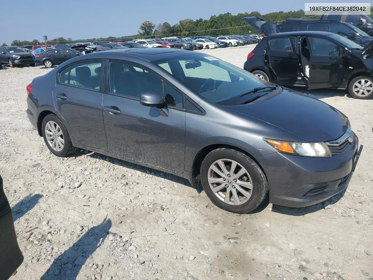 19XFB2F84CE382042 2012 Honda Civic Ex