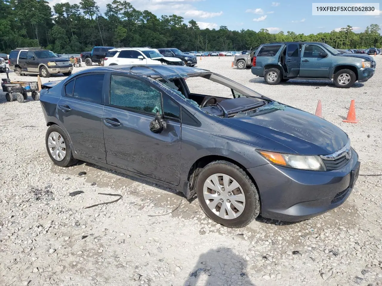 19XFB2F5XCE062830 2012 Honda Civic Lx