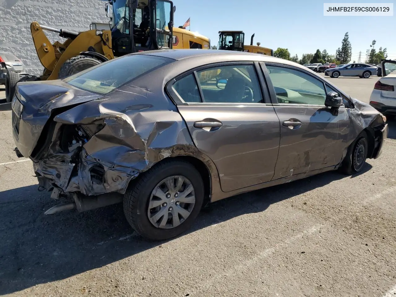 JHMFB2F59CS006129 2012 Honda Civic Lx