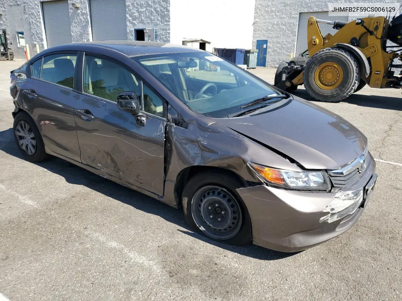JHMFB2F59CS006129 2012 Honda Civic Lx