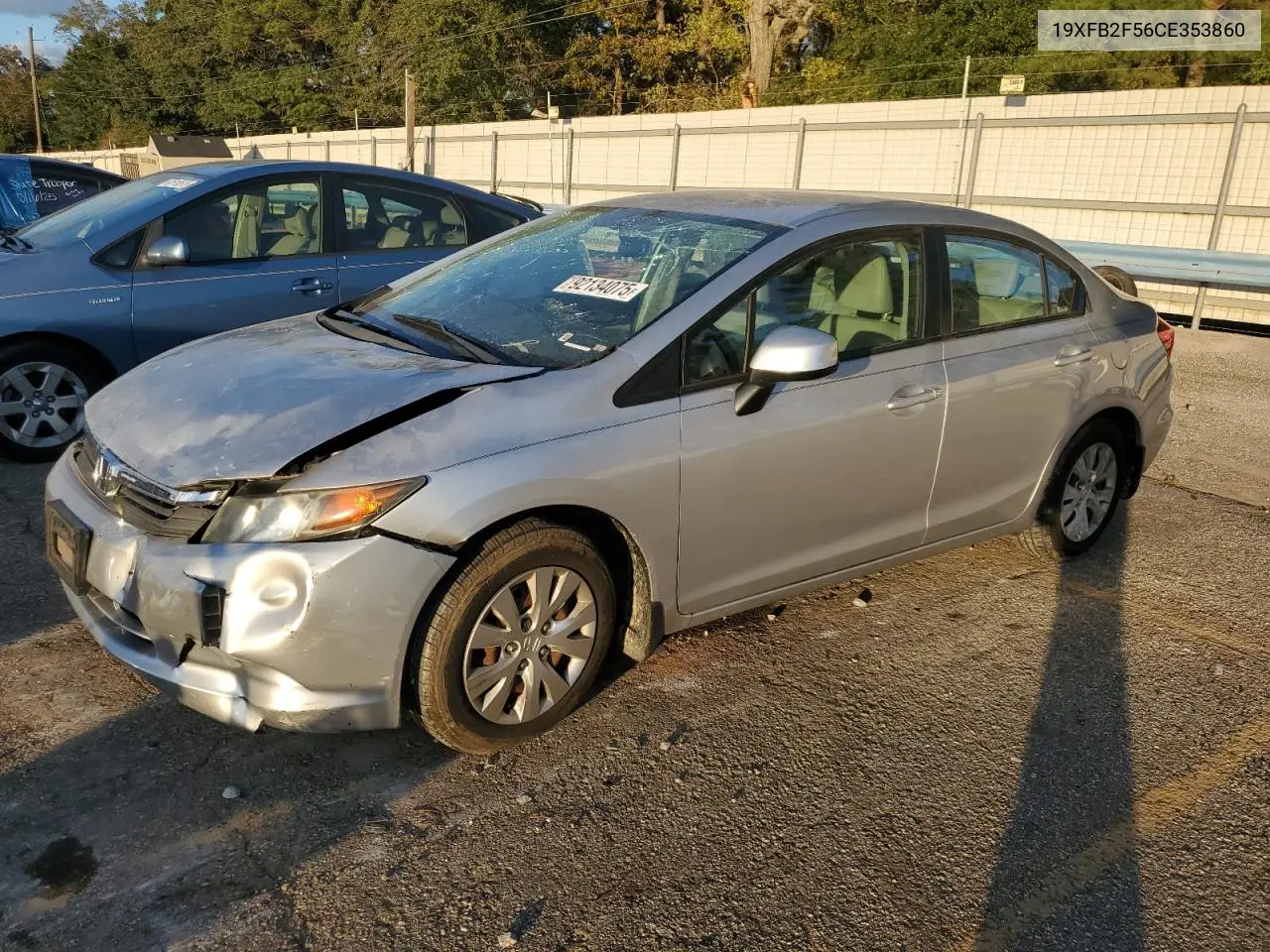 19XFB2F56CE353860 2012 Honda Civic Lx