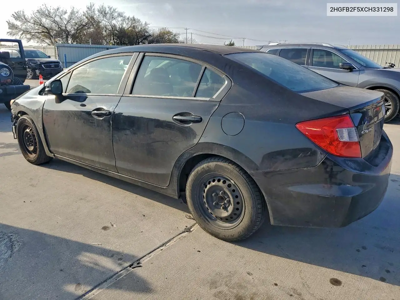 2HGFB2F5XCH331298 2012 Honda Civic