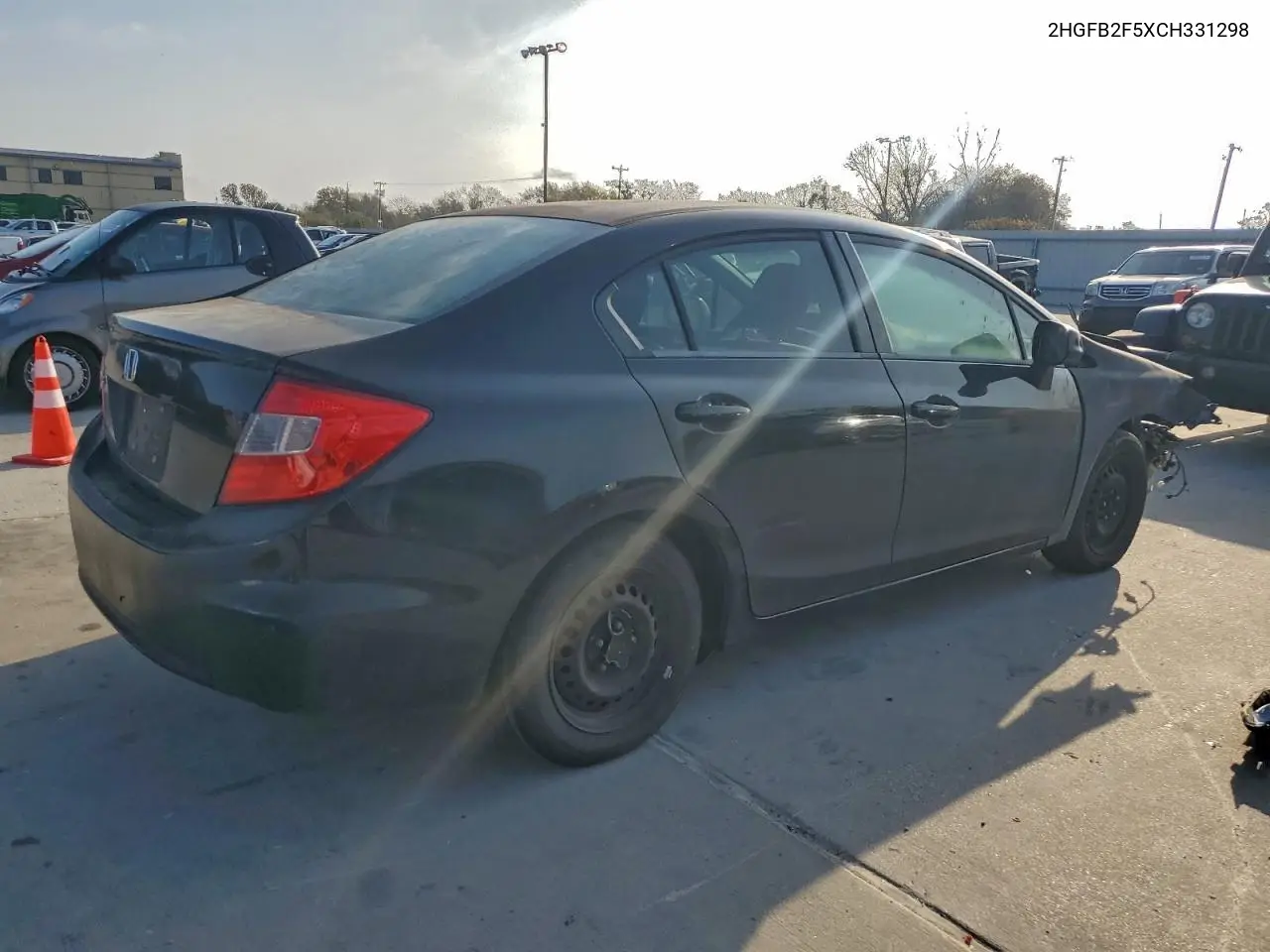 2HGFB2F5XCH331298 2012 Honda Civic