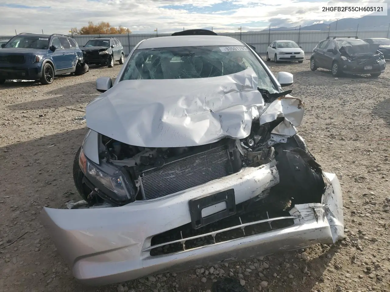 2HGFB2F55CH605121 2012 Honda Civic Lx