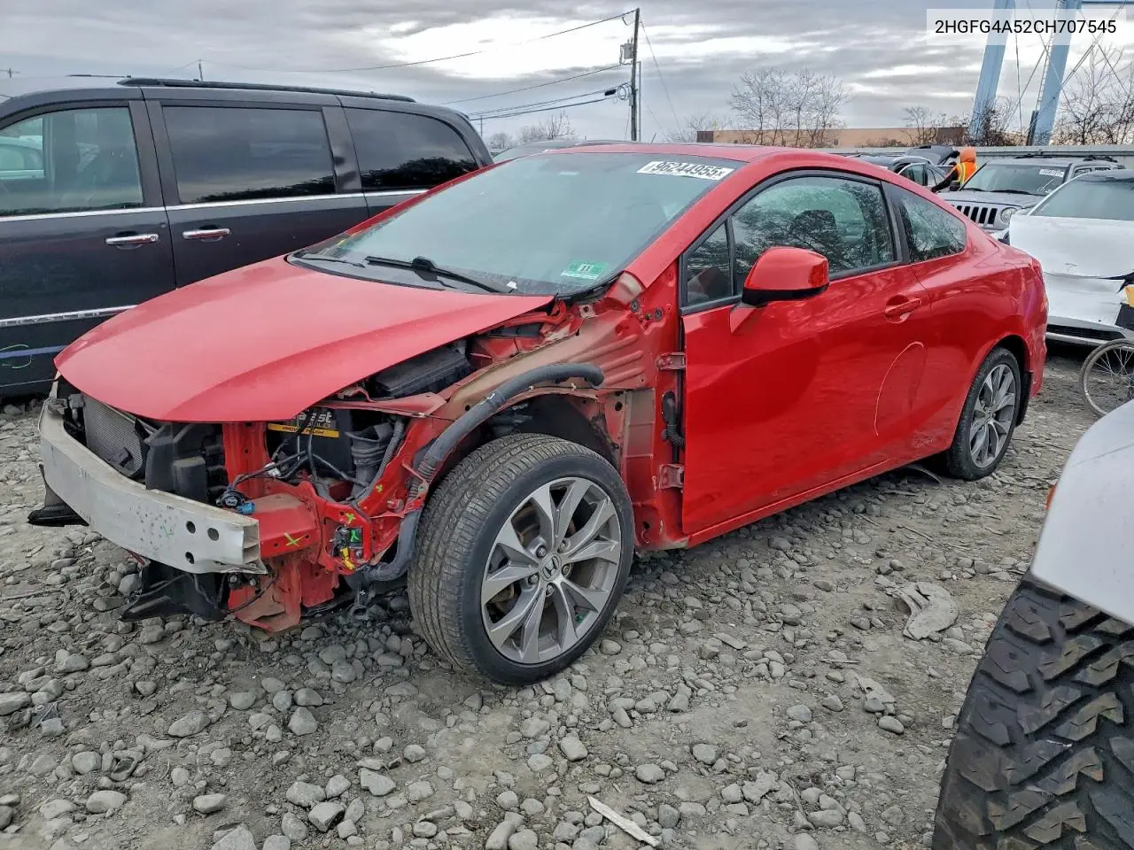 2HGFG4A52CH707545 2012 Honda Civic Si
