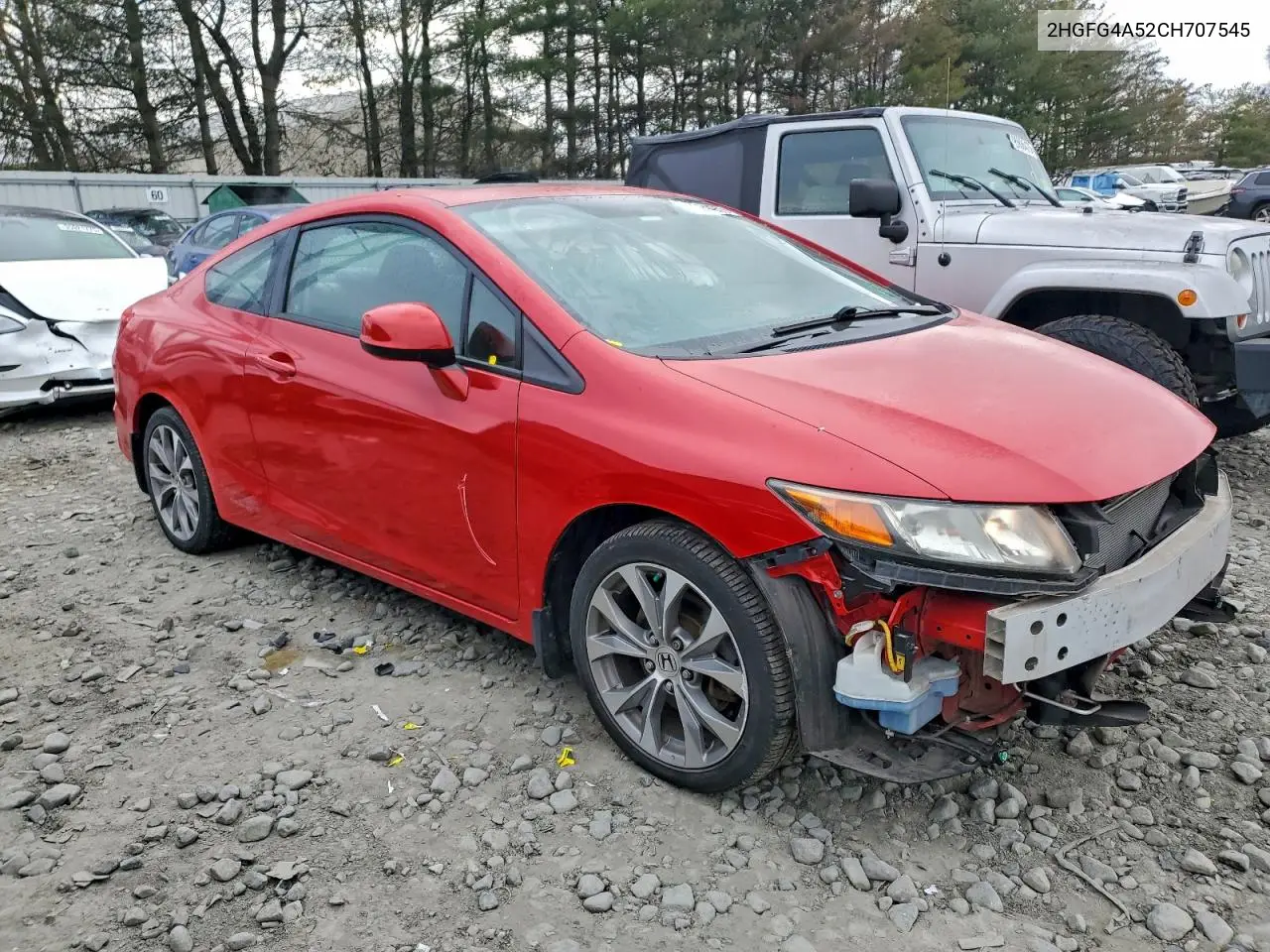 2HGFG4A52CH707545 2012 Honda Civic Si
