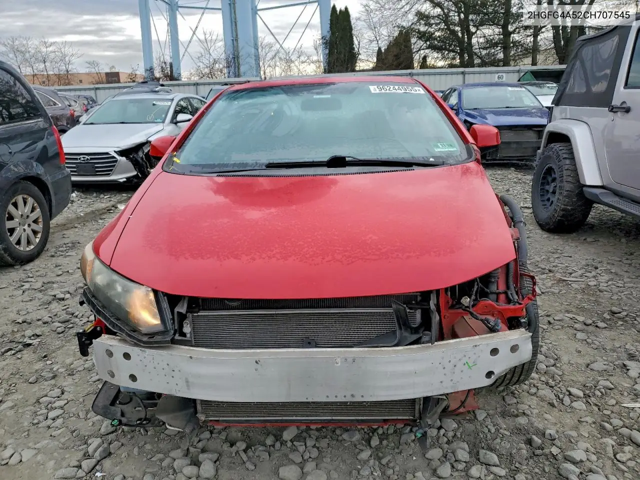 2HGFG4A52CH707545 2012 Honda Civic Si