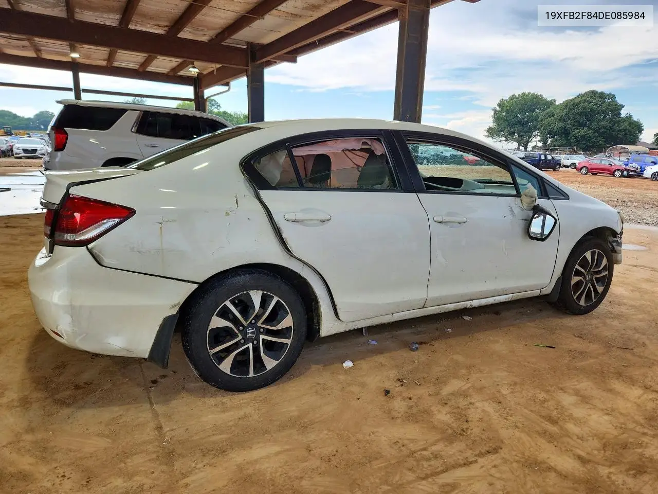2013 Honda Civic Ex VIN: 19XFB2F84DE085984 Lot: 59989576