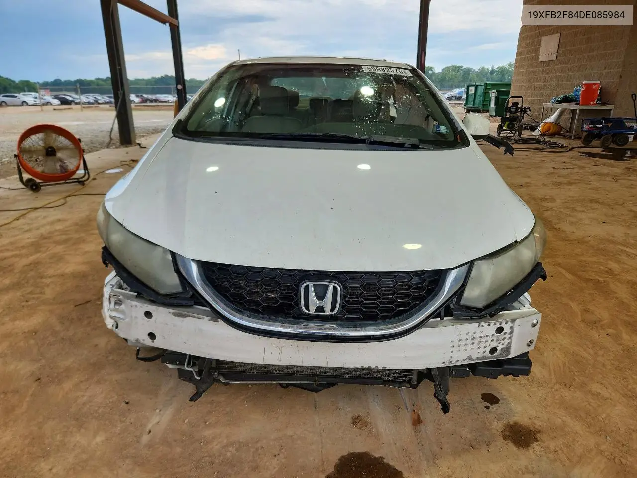 2013 Honda Civic Ex VIN: 19XFB2F84DE085984 Lot: 59989576