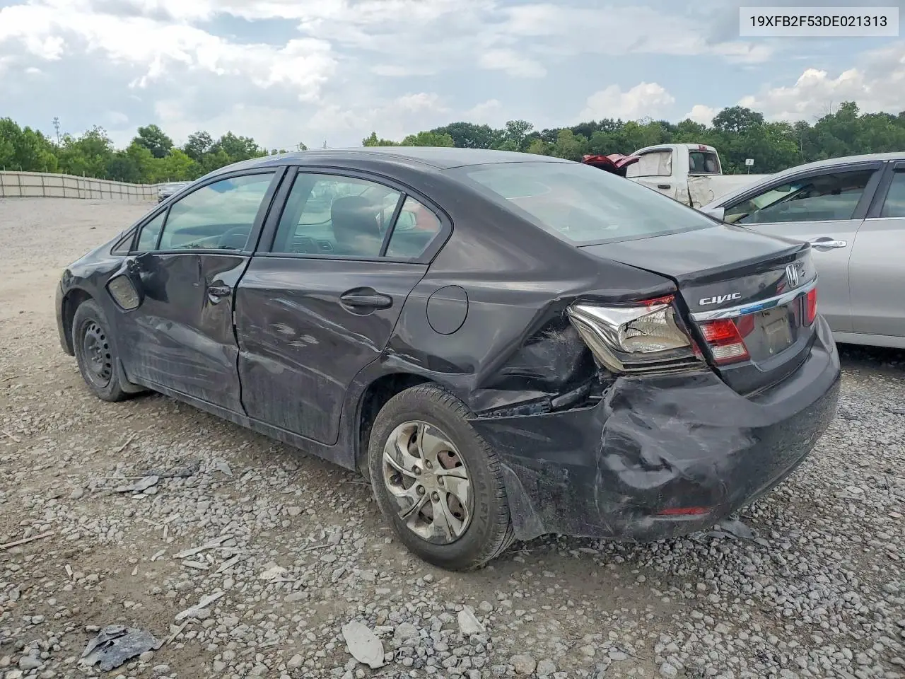 2013 Honda Civic Lx VIN: 19XFB2F53DE021313 Lot: 60819456