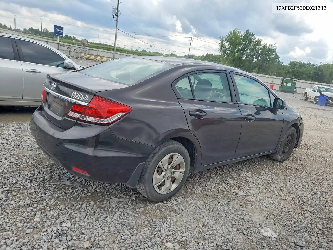 2013 Honda Civic Lx VIN: 19XFB2F53DE021313 Lot: 60819456