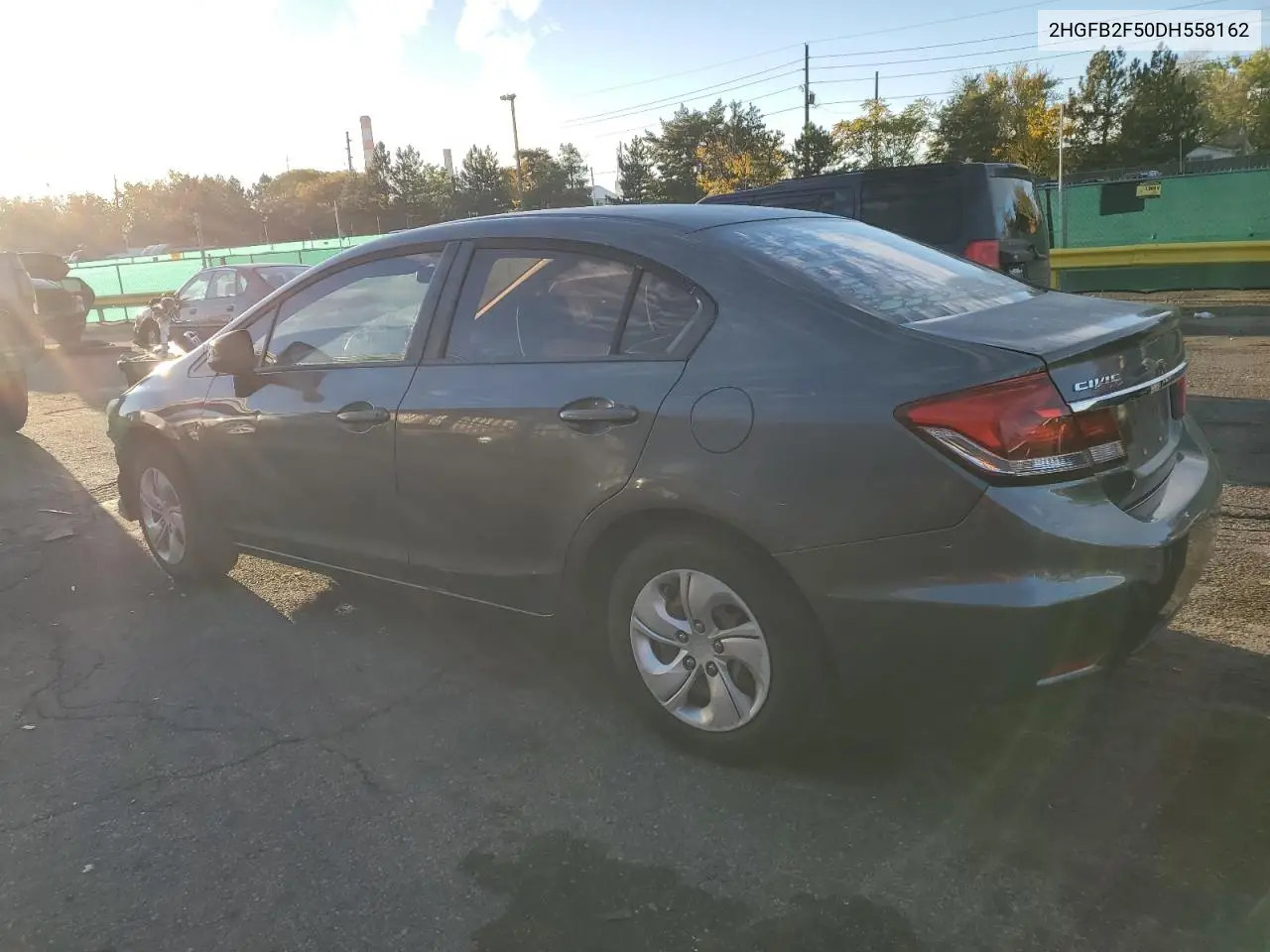 2HGFB2F50DH558162 2013 Honda Civic Exl