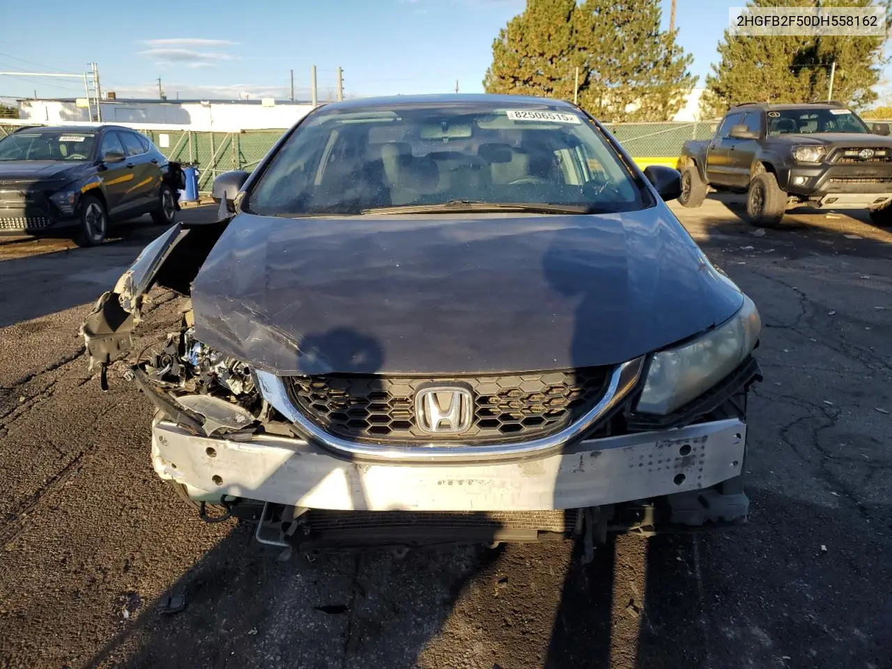 2HGFB2F50DH558162 2013 Honda Civic Exl