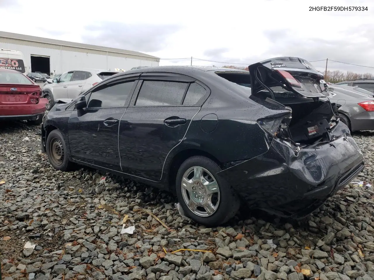 2HGFB2F59DH579334 2013 Honda Civic Lx