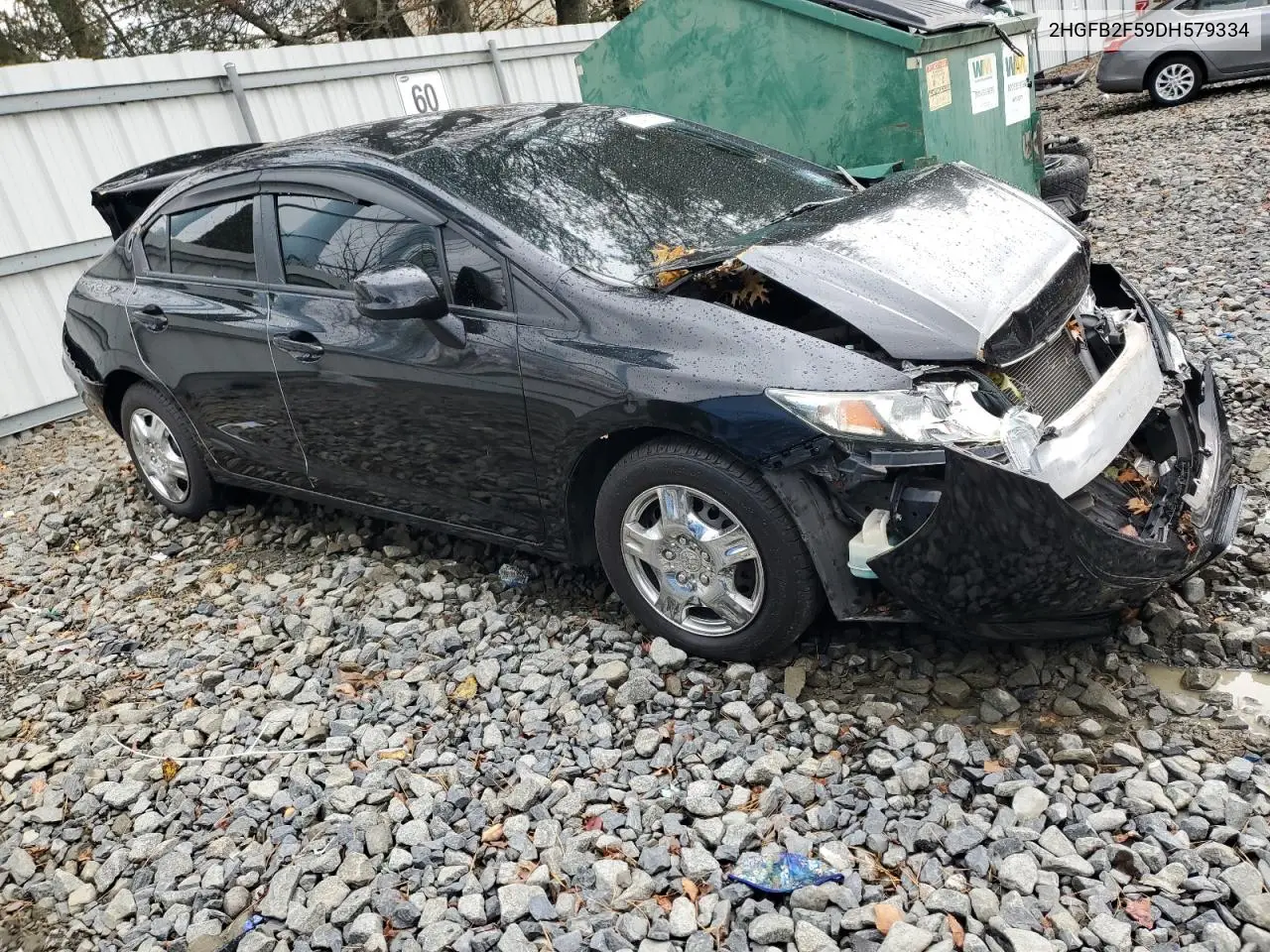 2HGFB2F59DH579334 2013 Honda Civic Lx