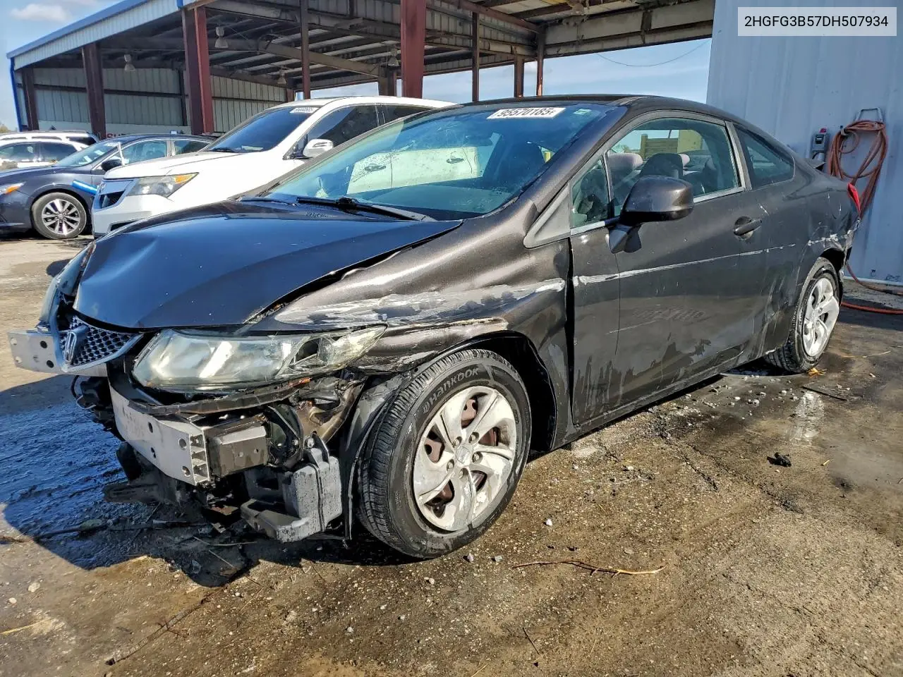 2HGFG3B57DH507934 2013 Honda Civic Lx
