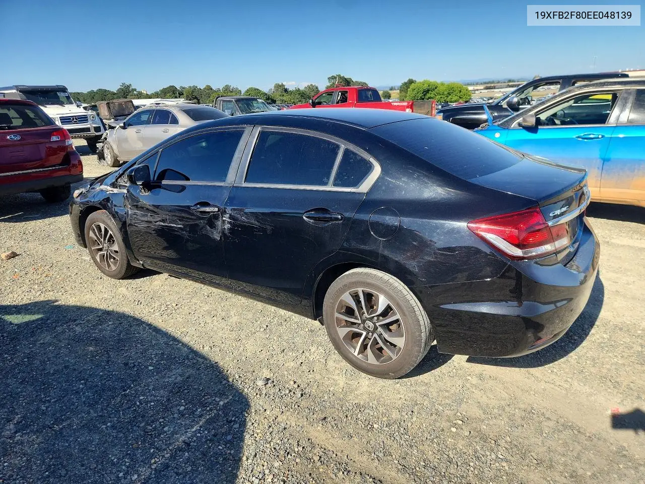 19XFB2F80EE048139 2014 Honda Civic Ex