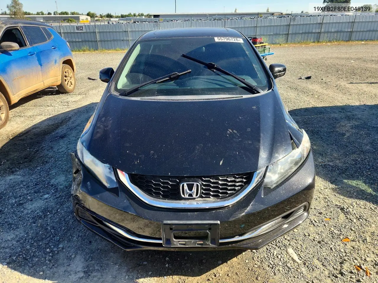 19XFB2F80EE048139 2014 Honda Civic Ex