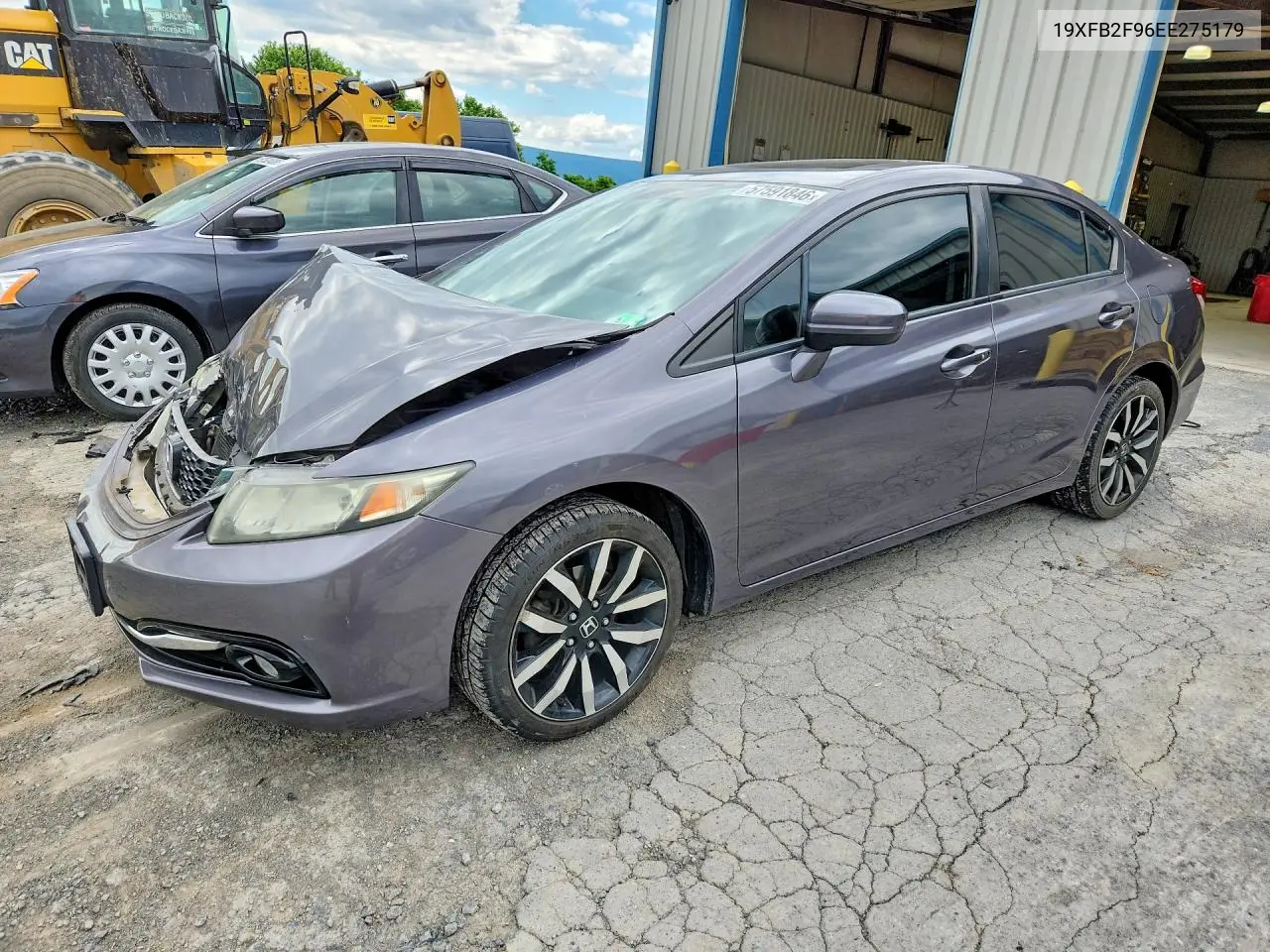2014 Honda Civic Exl VIN: 19XFB2F96EE275179 Lot: 57591846