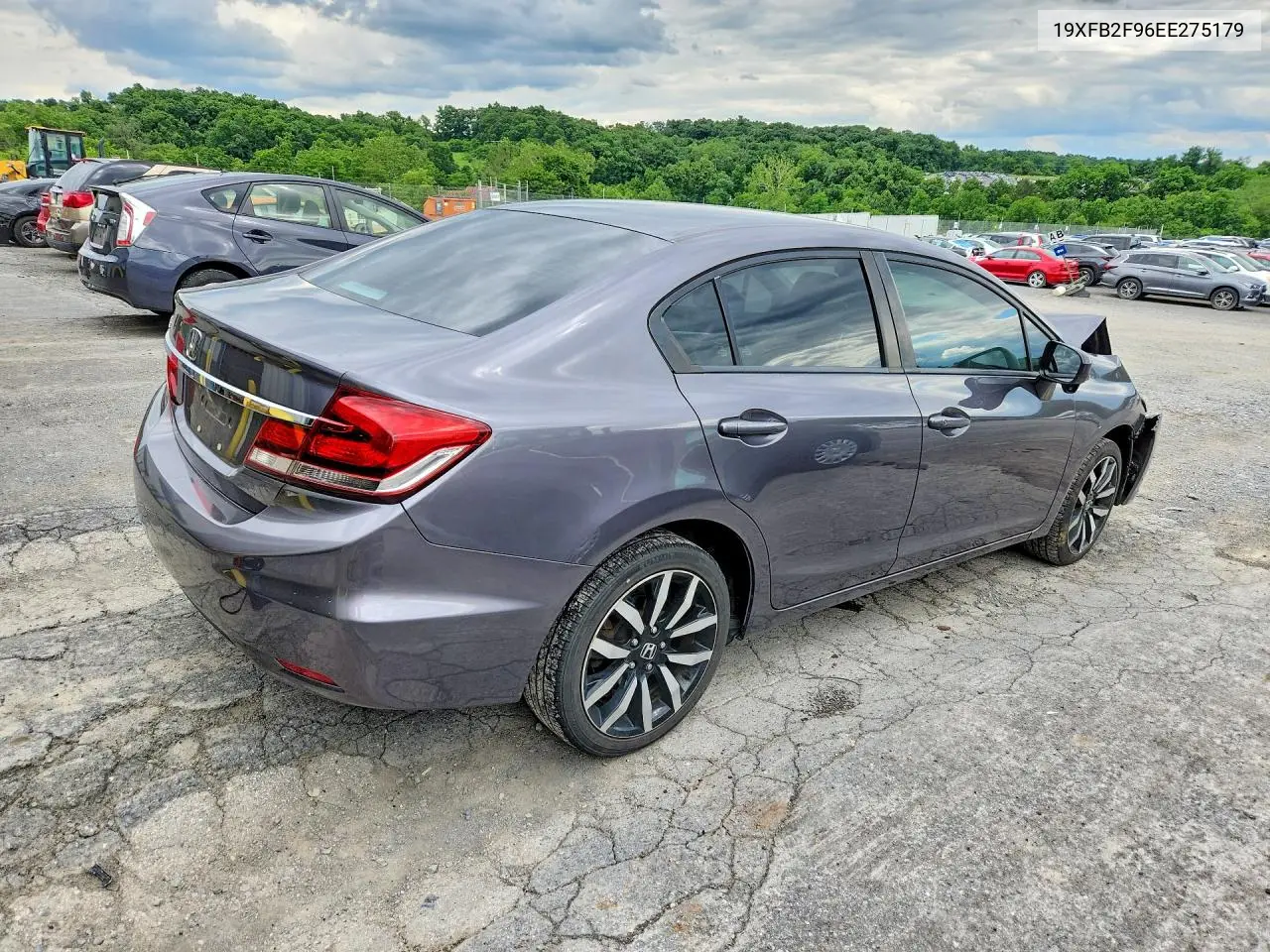 2014 Honda Civic Exl VIN: 19XFB2F96EE275179 Lot: 57591846