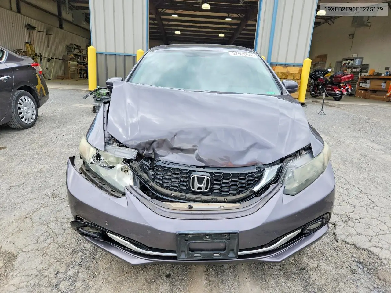 2014 Honda Civic Exl VIN: 19XFB2F96EE275179 Lot: 57591846