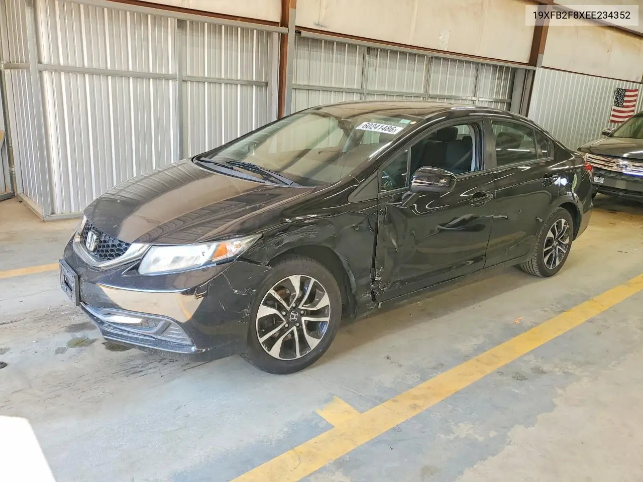 2014 Honda Civic Ex VIN: 19XFB2F8XEE234352 Lot: 60241486