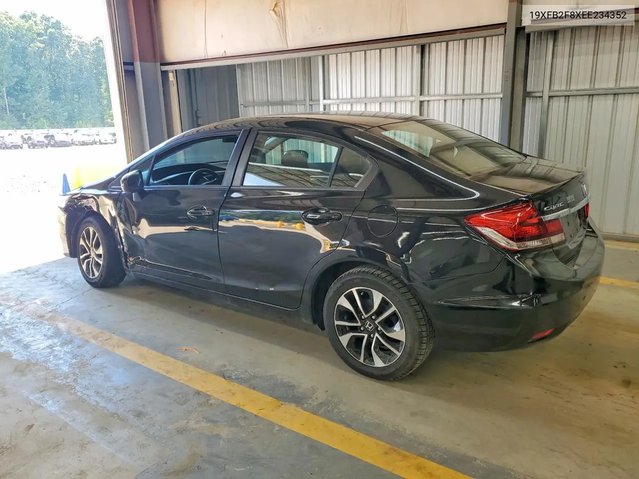 2014 Honda Civic Ex VIN: 19XFB2F8XEE234352 Lot: 60241486