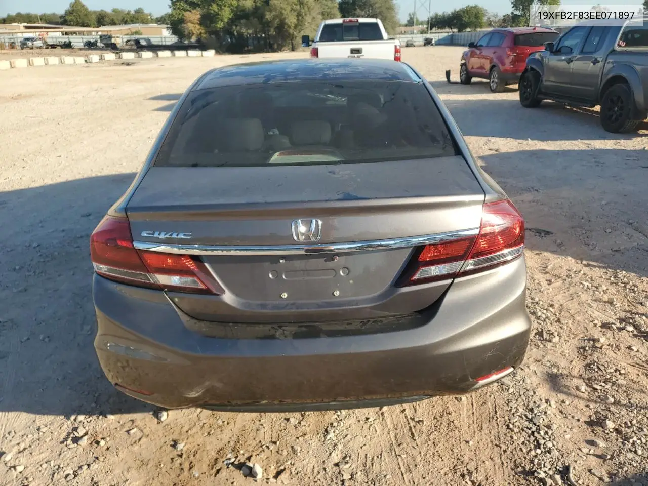 19XFB2F83EE071897 2014 Honda Civic Ex