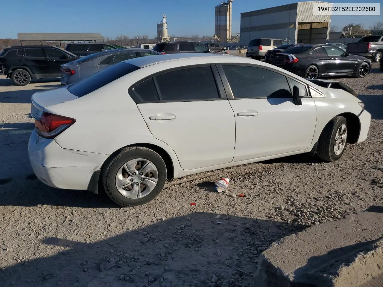 19XFB2F52EE202680 2014 Honda Civic Lx