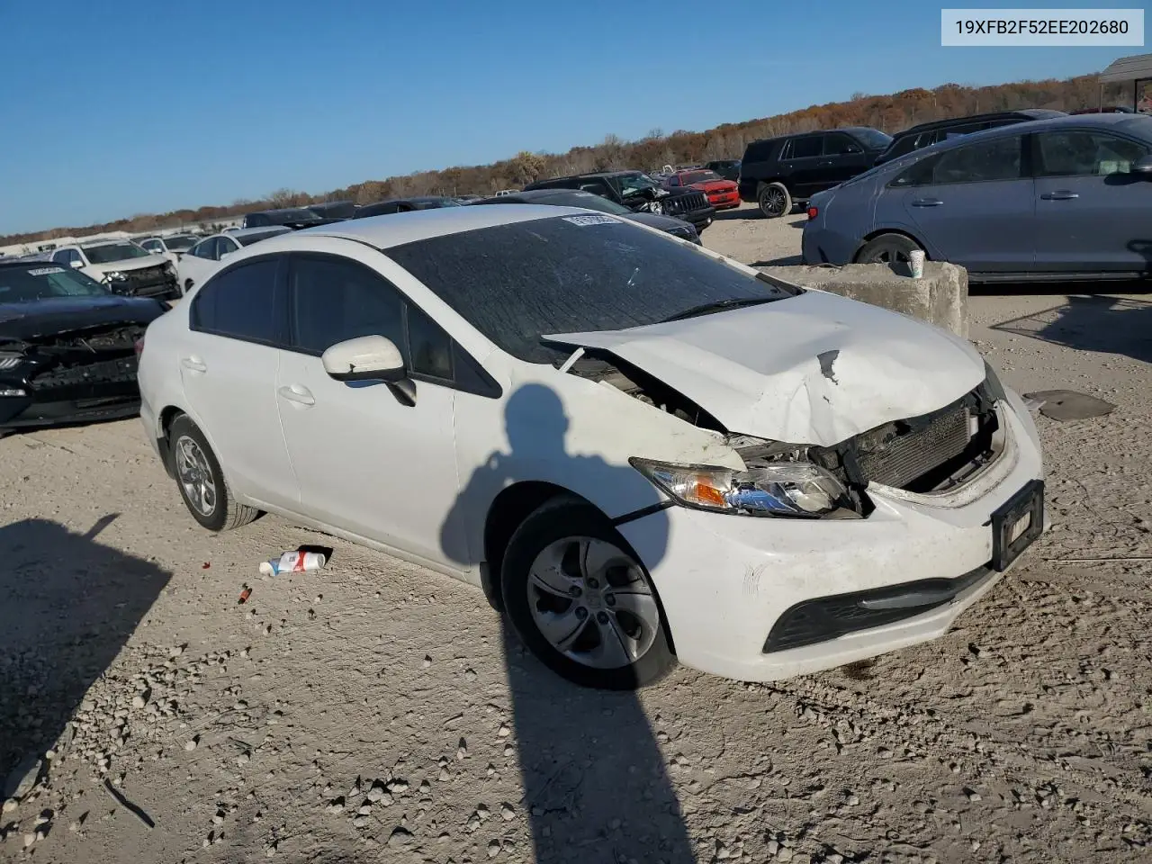 19XFB2F52EE202680 2014 Honda Civic Lx