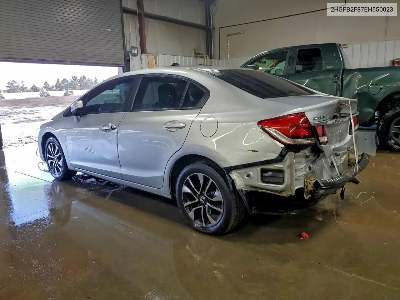 2HGFB2F87EH550023 2014 Honda Civic Ex