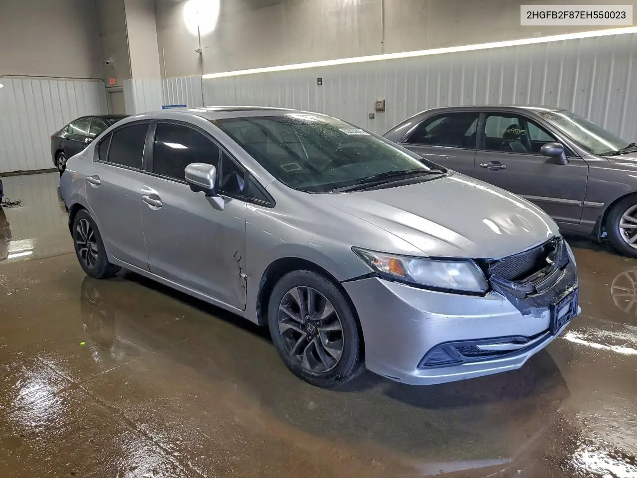 2HGFB2F87EH550023 2014 Honda Civic Ex