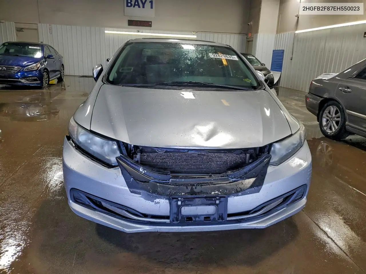 2HGFB2F87EH550023 2014 Honda Civic Ex