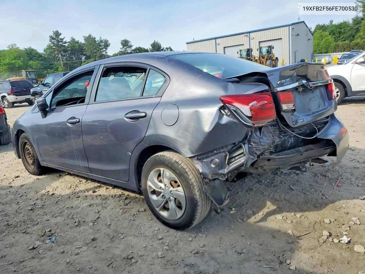 19XFB2F56FE700530 2015 Honda Civic Lx