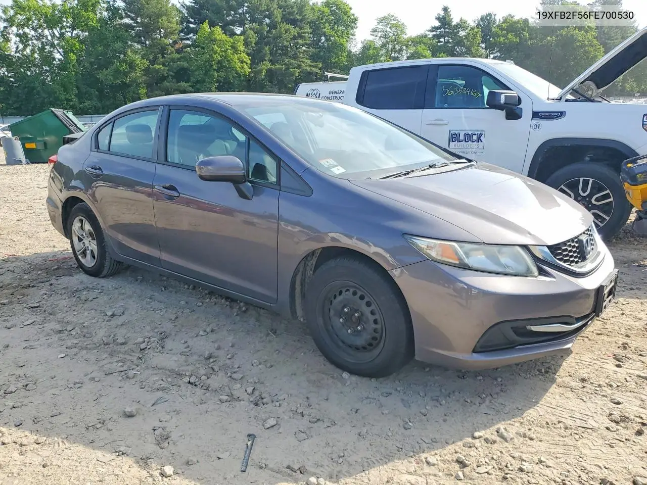 19XFB2F56FE700530 2015 Honda Civic Lx