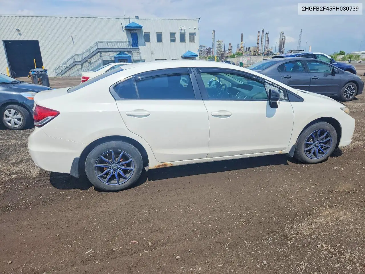 2015 Honda Civic Lx VIN: 2HGFB2F45FH030739 Lot: 58823516