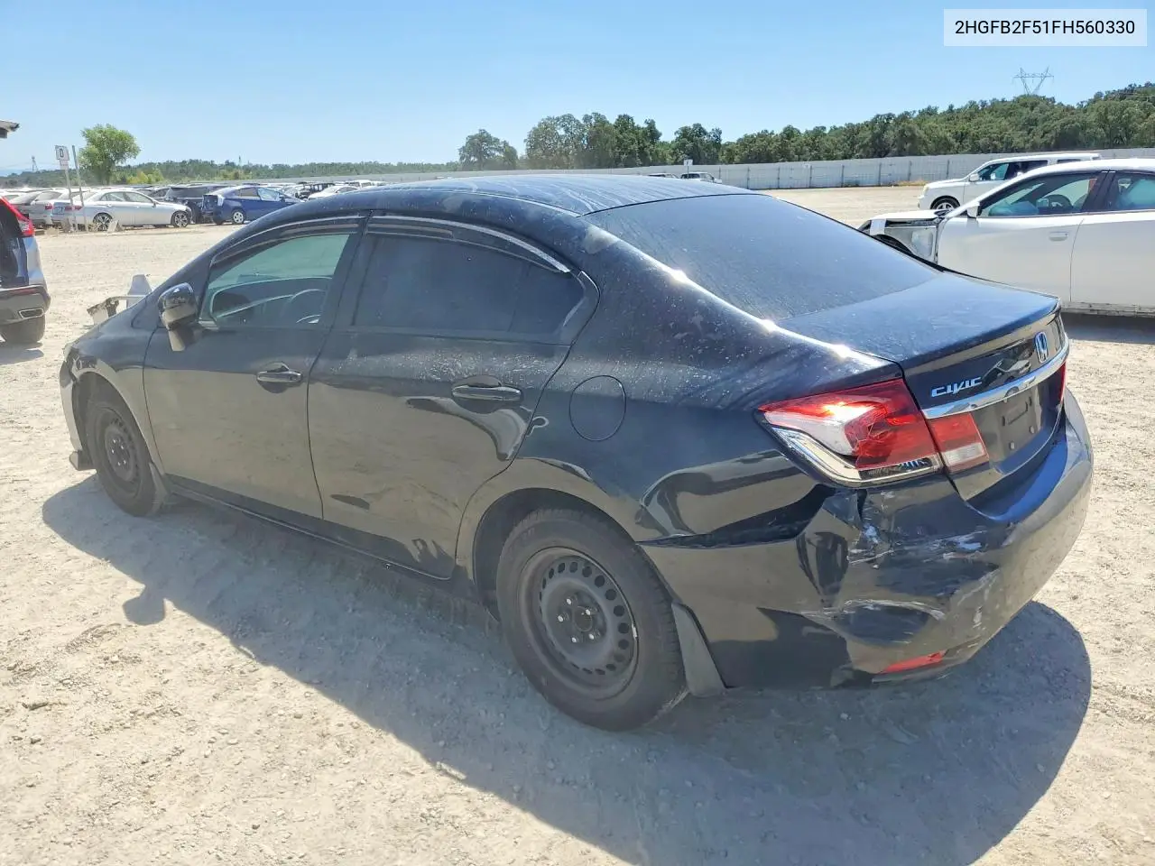 2HGFB2F51FH560330 2015 Honda Civic Lx