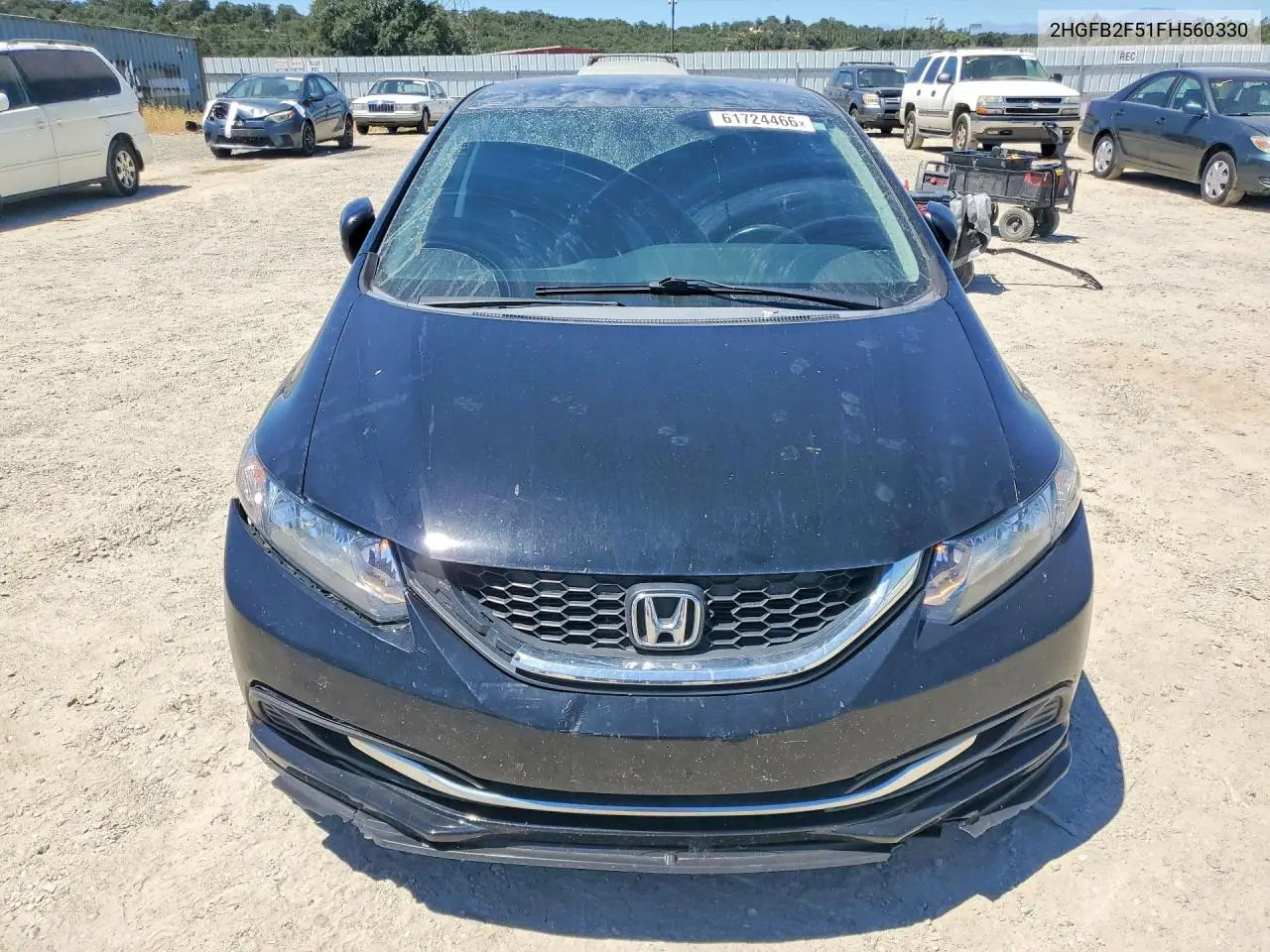 2HGFB2F51FH560330 2015 Honda Civic Lx