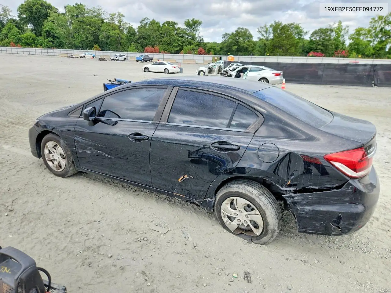 2015 Honda Civic Lx VIN: 19XFB2F50FE094772 Lot: 61751386