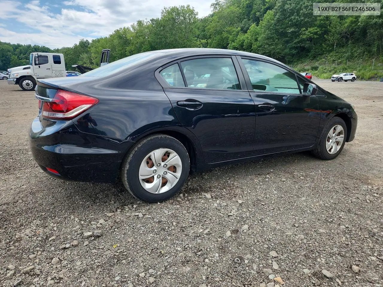 2015 Honda Civic Lx VIN: 19XFB2F56FE246506 Lot: 62159326